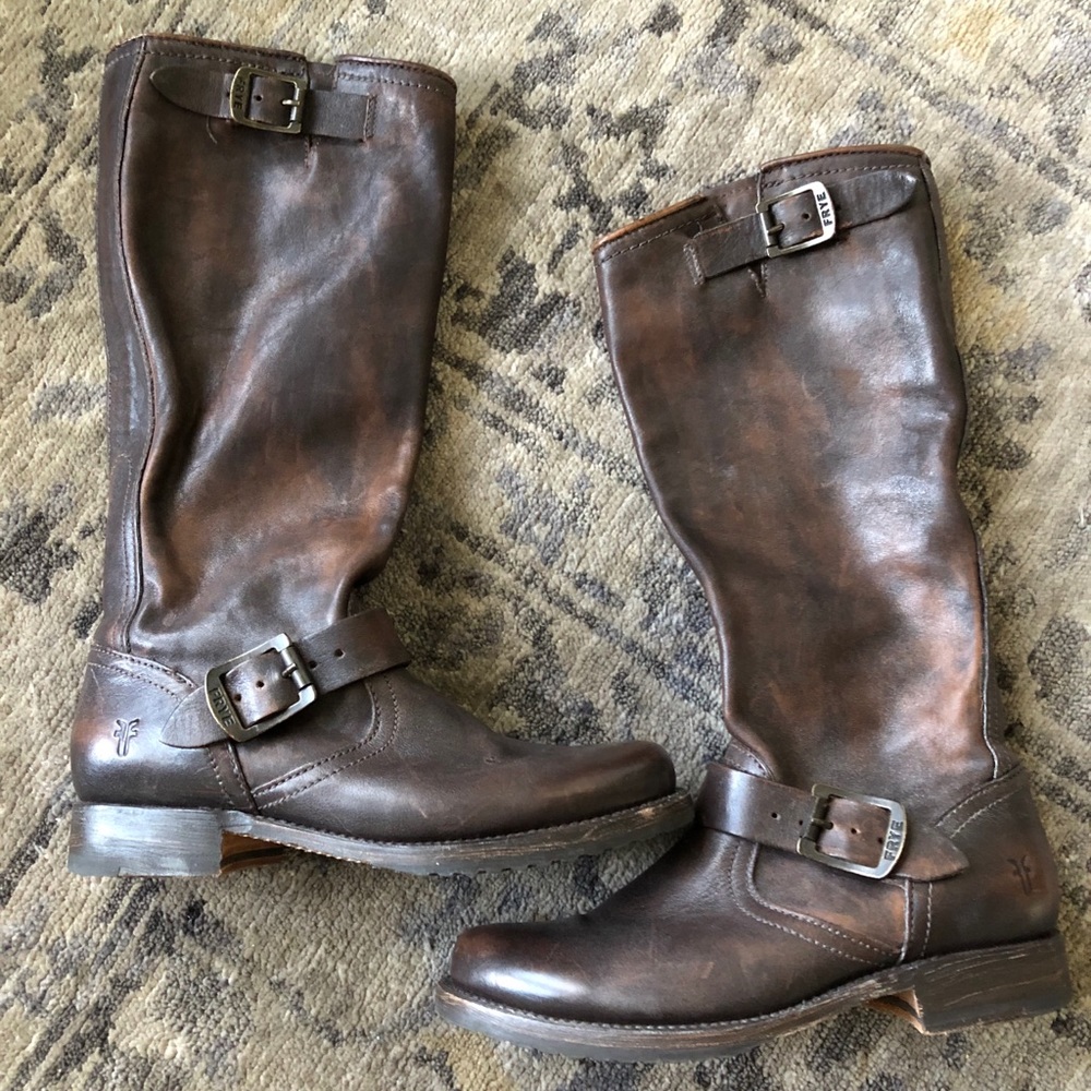 FRYE WOMEN'S VERONICA SLOUCH RIDING BOOT size 6.5